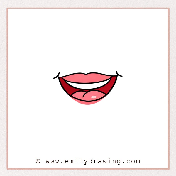 Preview of Anime Mouth drawing